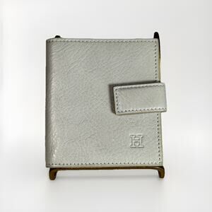 HIROFU Wallet 00 Gray Ladies Leather